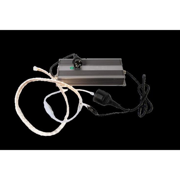 Blast230 nødbatteri til LEDstrip m/50M sort H07 IP65