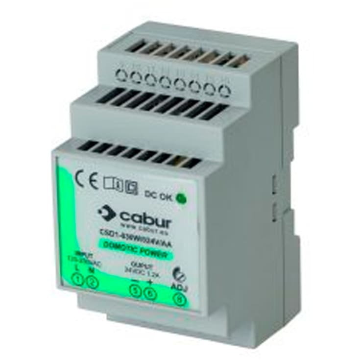 Cabur Strömförsörjning 24VDC 1,2A, 90-264VAC, CSD1030W024VAA