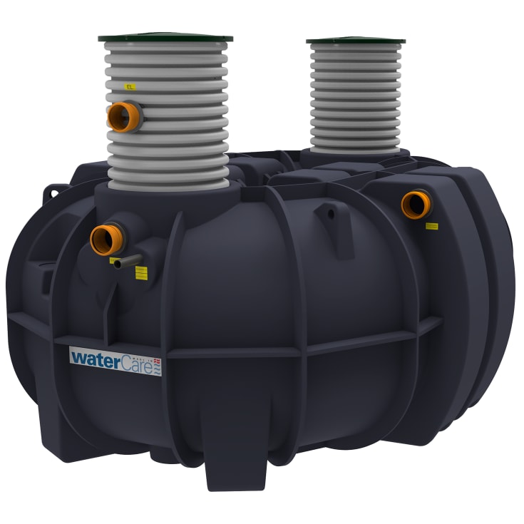 WaterCare regnvandsanlæg, til have, 5000 liter