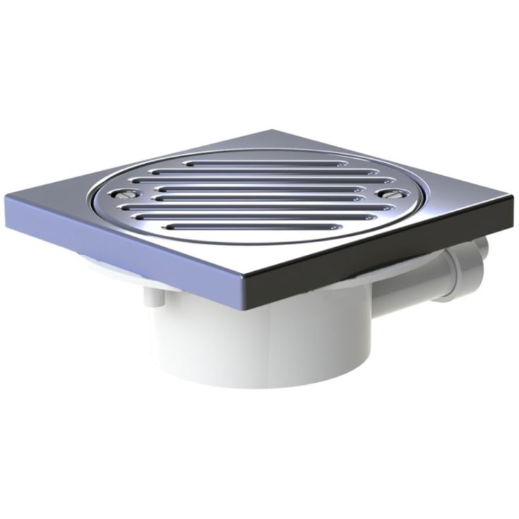 Saniflo Sanifloor 1 afløbspumpe, med rist, til fliser, rustfri stål