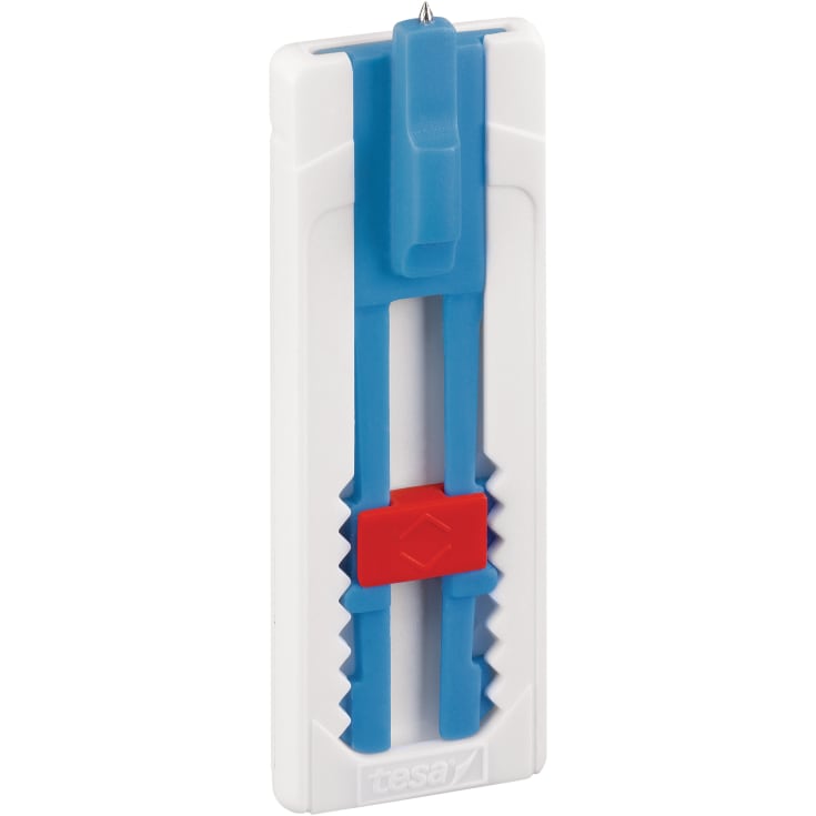 12 stk Tesa Powerstrips limspiker xl, 1 kg, 2-pak, justerbar, hvit