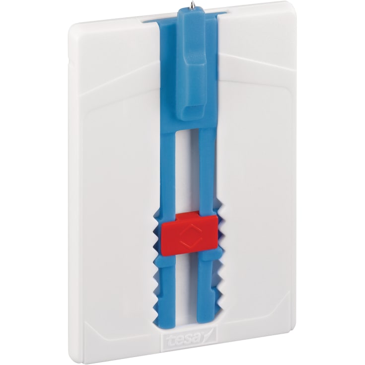 12 stk Tesa Powerstrips klæbesøm xl, 2 kg, 2-pak, justerbar, hvid