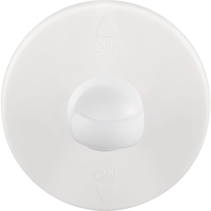 Tesa Powerstrips klæbesøm, Ø60 cm, 0,5 kg, justerbar, hvid