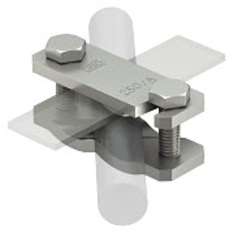 10 stk Diagonalklemme t/flad- og rundleder 250 A-VA Ø6-22 / max FL50 mm