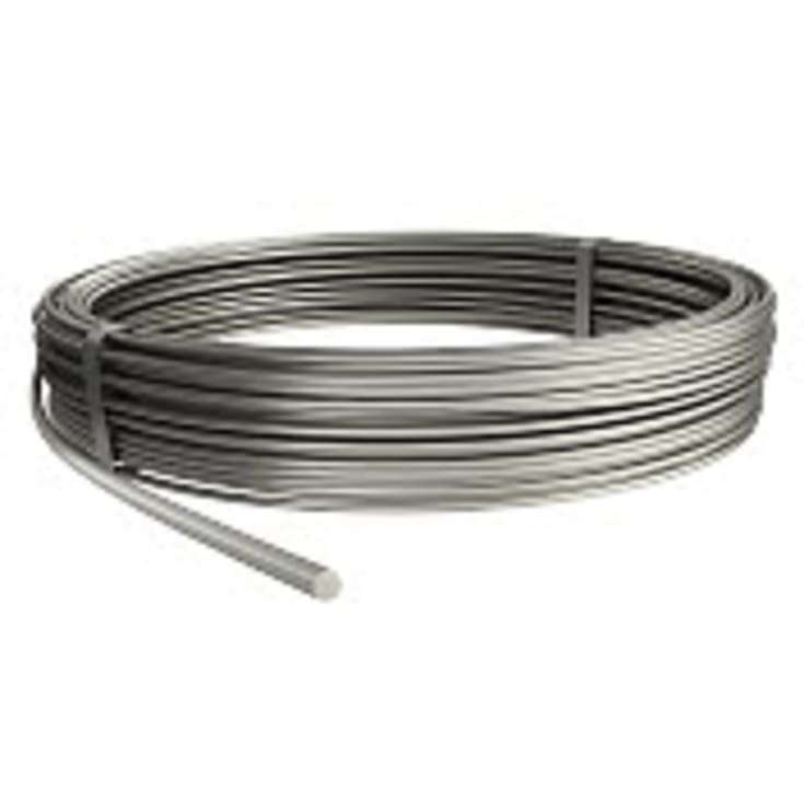 50 meter Rundleder RD 10-V2A Ø10 mm rustfri stål (50)