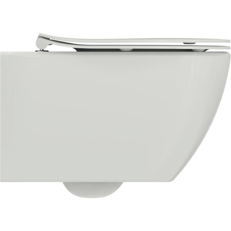 Ideal Standard Tesi væghængt toilet, uden skyllekant, antibakteriel, hvid