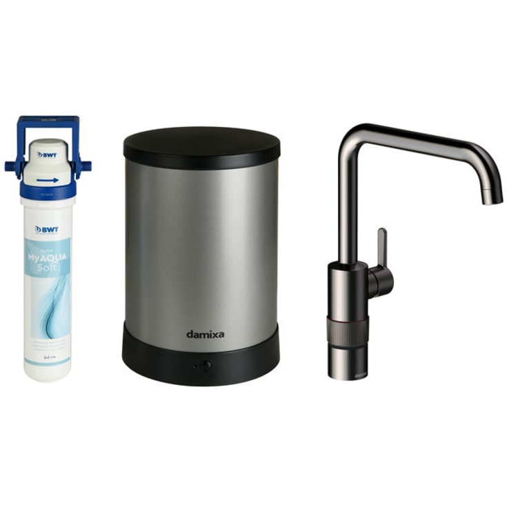 Damixa Silhouet Instant køkkenarmatur, kogende vand, antracit