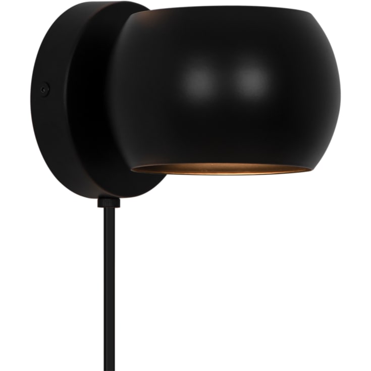Nordlux Belir vegglampe, sort