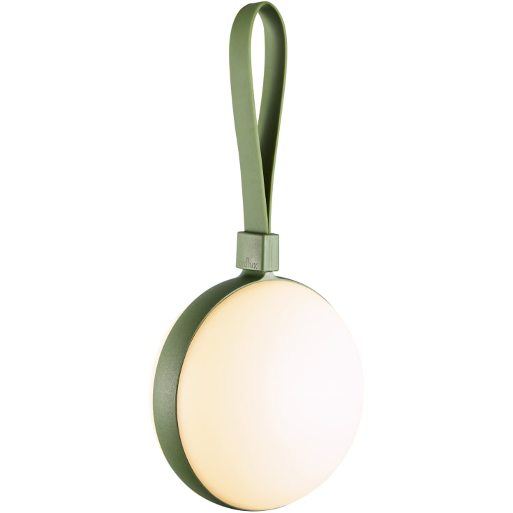 Nordlux Bring To-Go genopladelig lampe, Ø12 cm, grøn