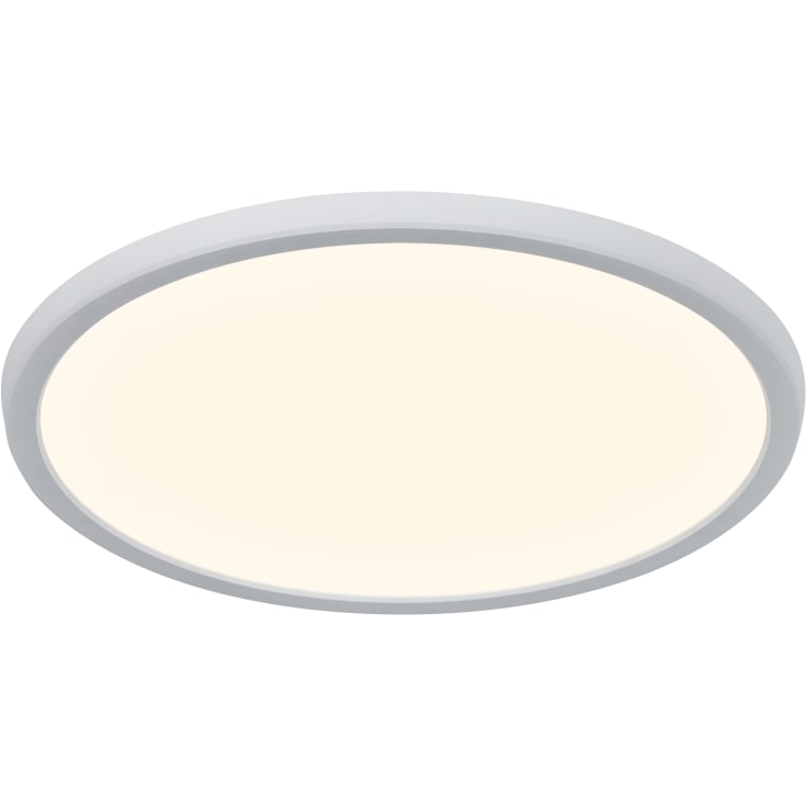 Nordlux Oja Bath plafond, kelvinskift, hvit, Ø29 cm