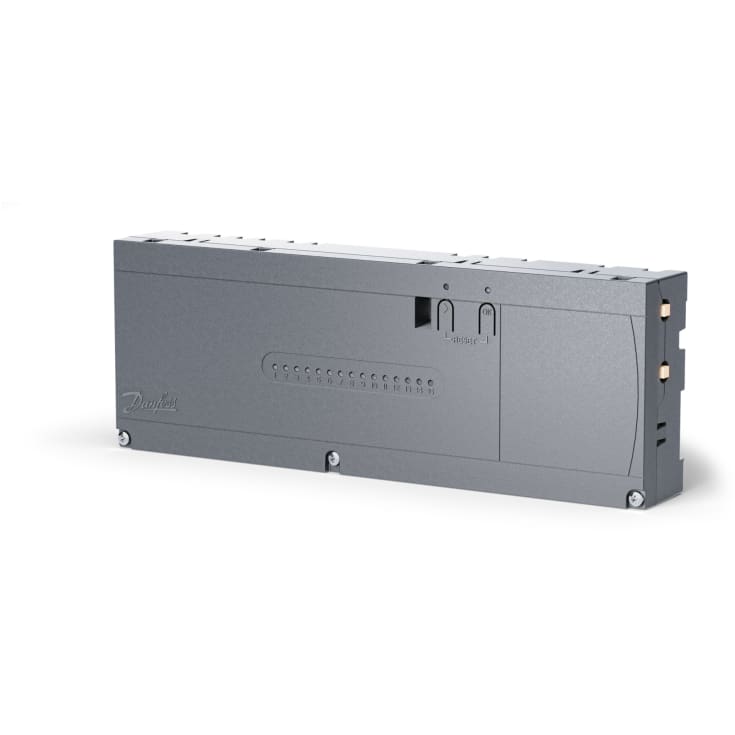 Danfoss Icon2 Basic 24V golvvärme styrning, trådlös och trådbunden, 15 utgångar
