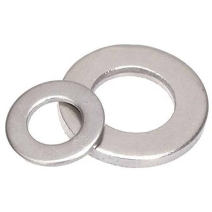 Skive M8, 8,4 x 16 x 1,6 mm, A2, DIN 125