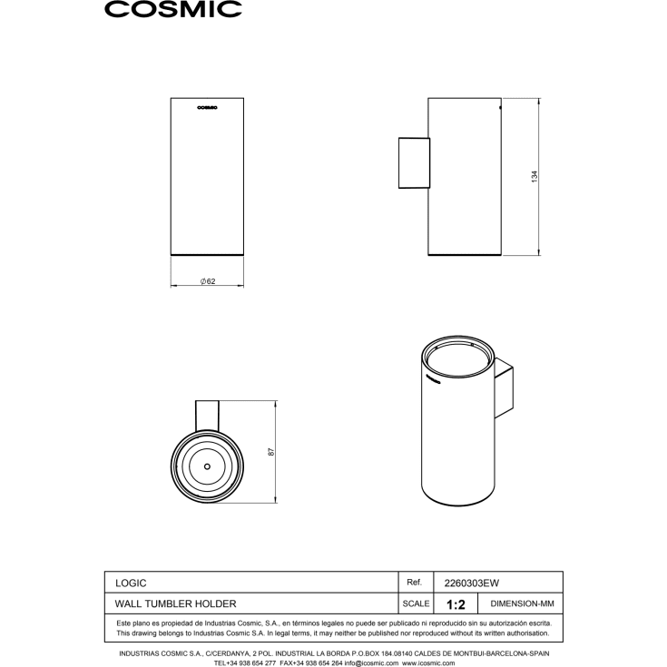 Cosmic Logic tannbeger, sort