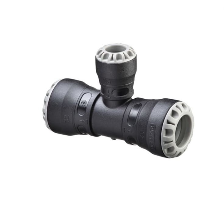 Plasson 32 x 25 x 32 mm tee, PP, PN16