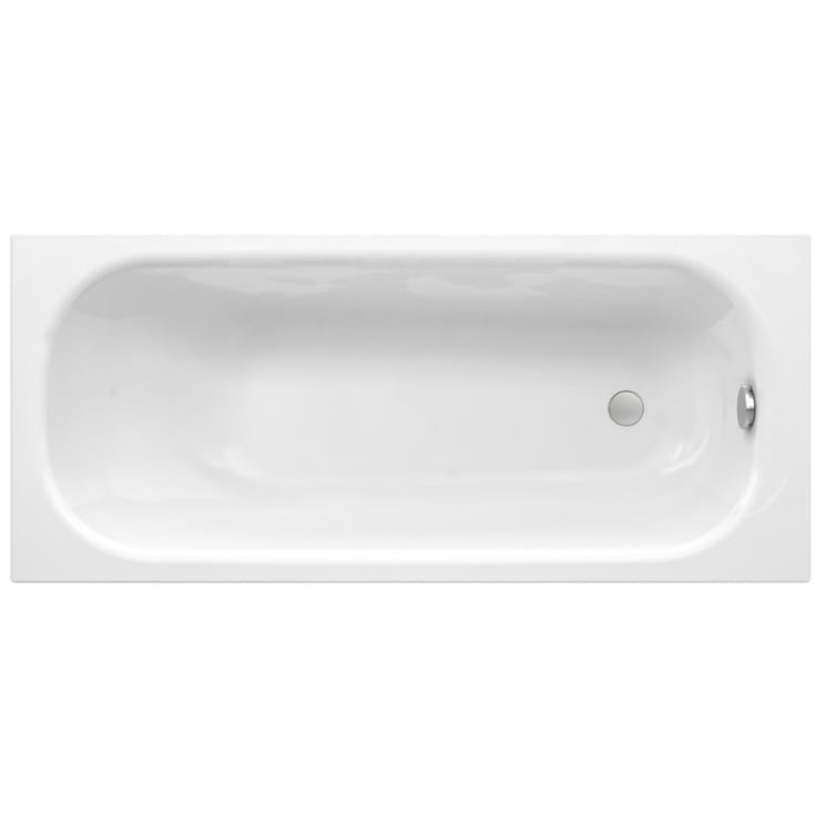 Gustavsberg badekar, 160x70 cm, hvit