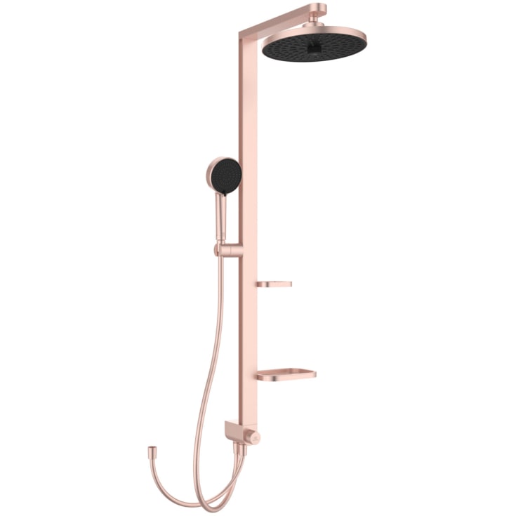 Ideal Standard Alu+ brusesæt, vandbesparende,  rosa guld