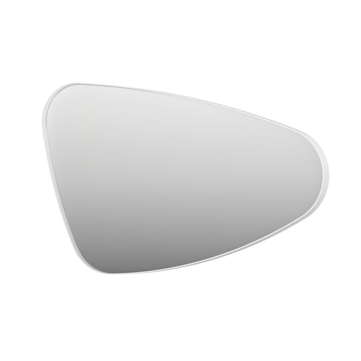 Sanibell Ink SP23 spejl med lys, dæmpbar, dugfri, højre, hvid, 80x50 cm