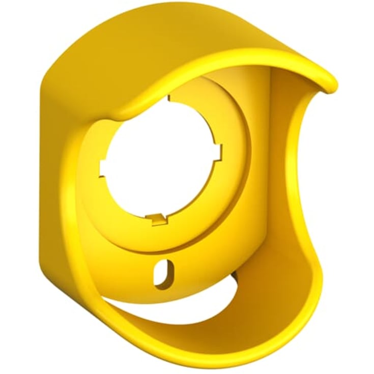 Beskyttelseskappe for 1 hul, gul/lysegrå, CA1-8053