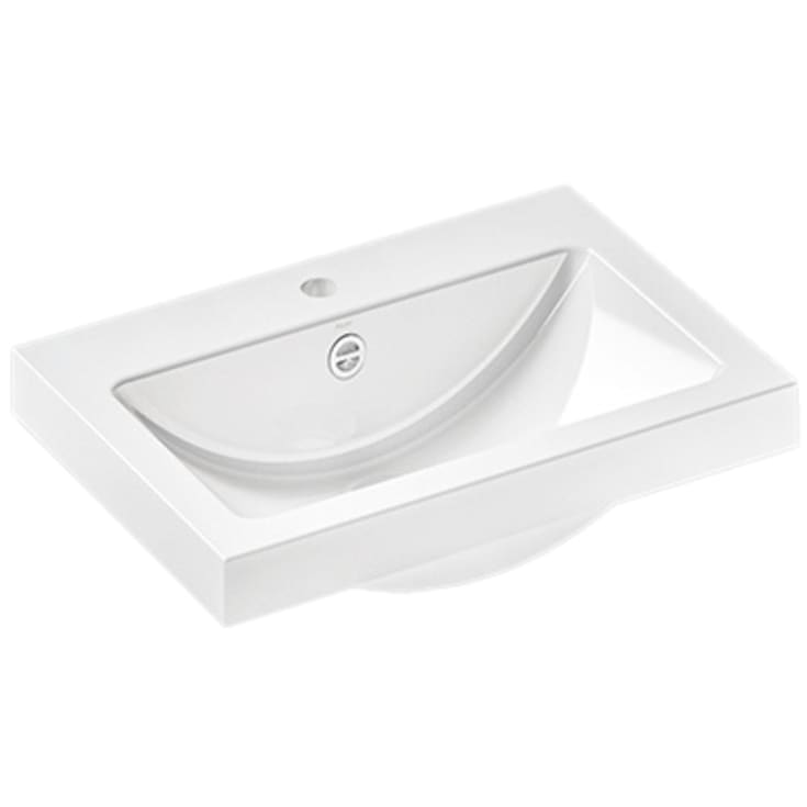Laufen R-Serie håndvask, 58,5x40,5 cm, hvid