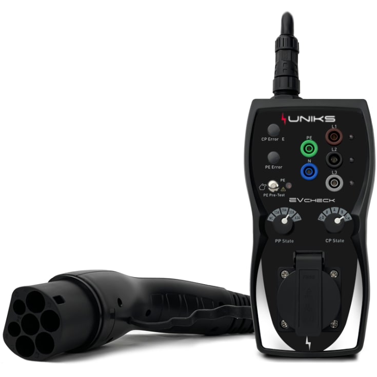 Ladestander test med installationstester, UNIKS EV Check