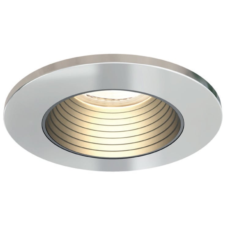 Frontring og indsats Prism Pro AntiGlare Krom & Mat Sort