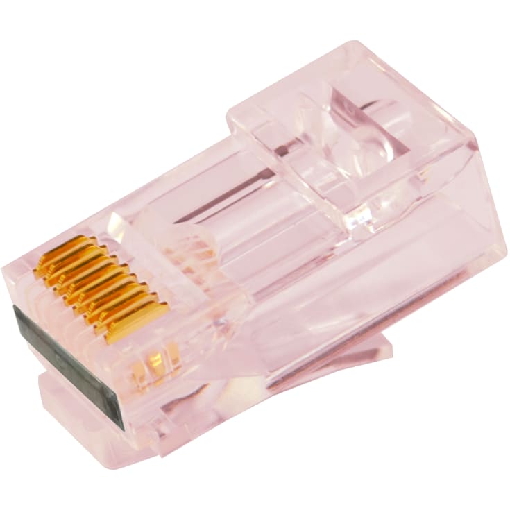Simply45 RJ45 Modular Pass-Through plug CAT6/6a uskærmet