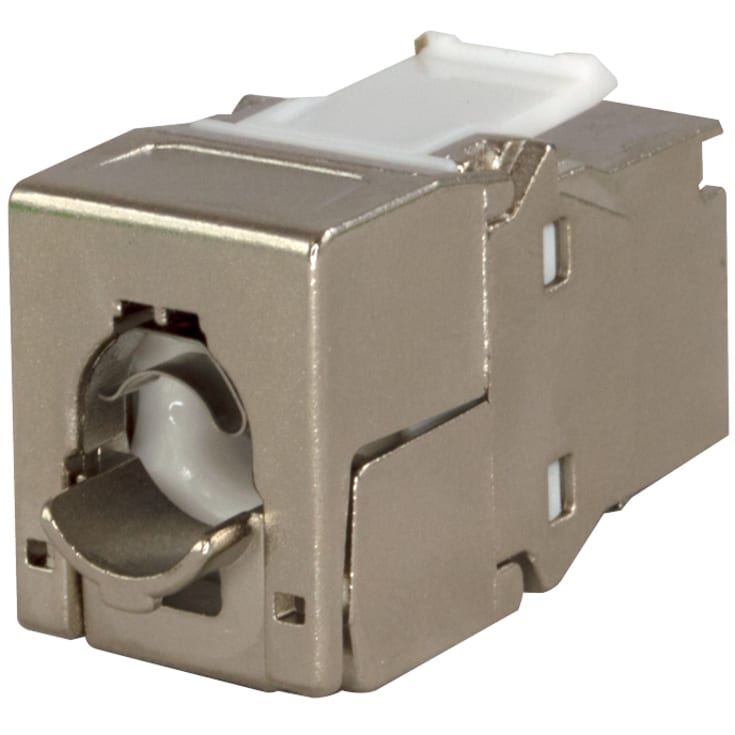 Simply45 RJ45 Keystone-kontakt, CAT6/6A/7A, skärmad