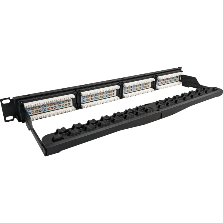 Simply45 Patchpanel Rack 24 Porte CAT6 UTP Loaded