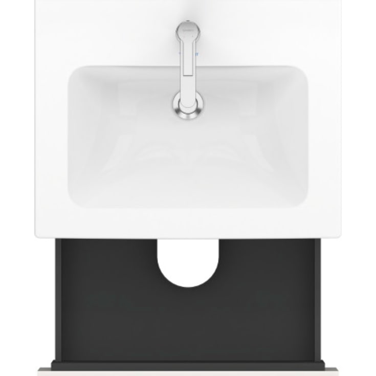 Duravit L-Cube tvättställsunderskåp, 62x48 cm, vit högglans