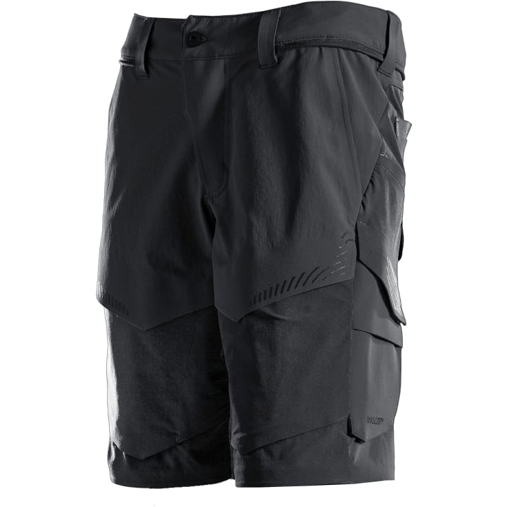 Mascot Customized arbeidsshorts med stretch, sort, str. 24C49