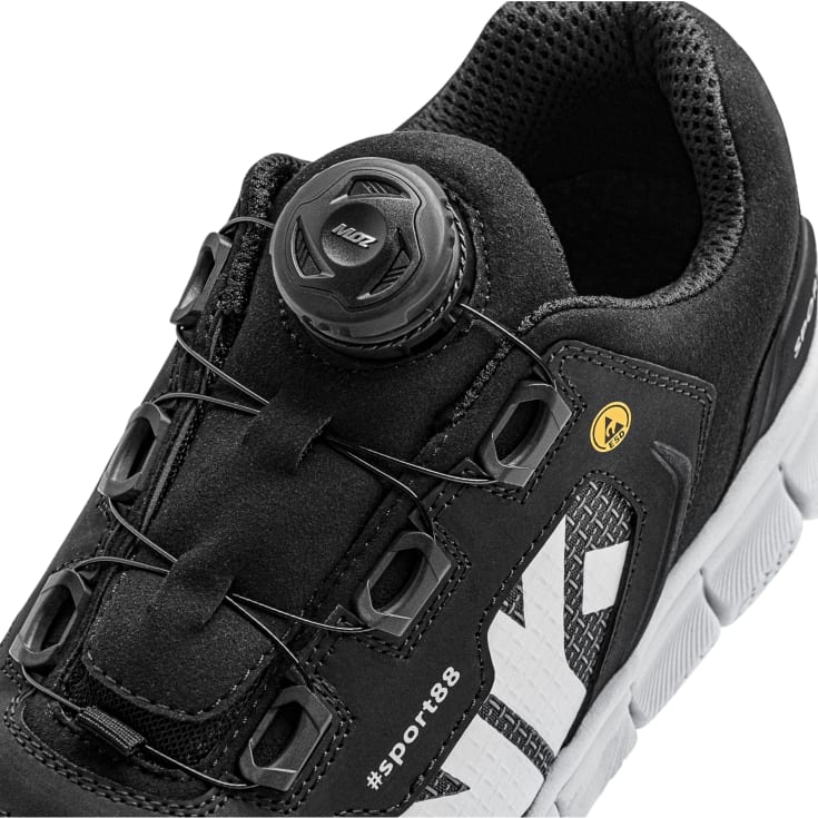 NokNok Sport88 sikkerhedssko S1P, sort, str. 41