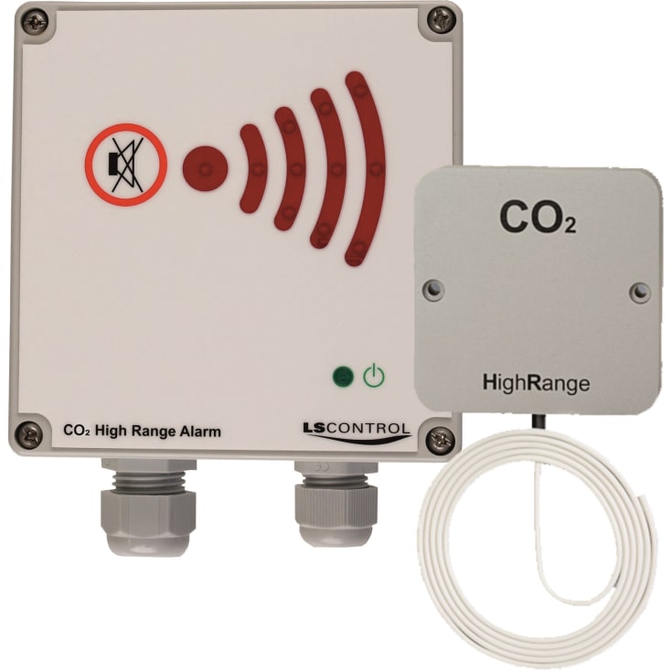 CO2 Alarm System Komplet