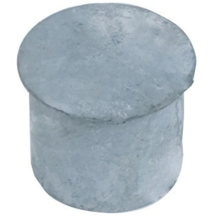 Dæksel til nedstøbningsrør 90 mm, varmtgalvaniseret