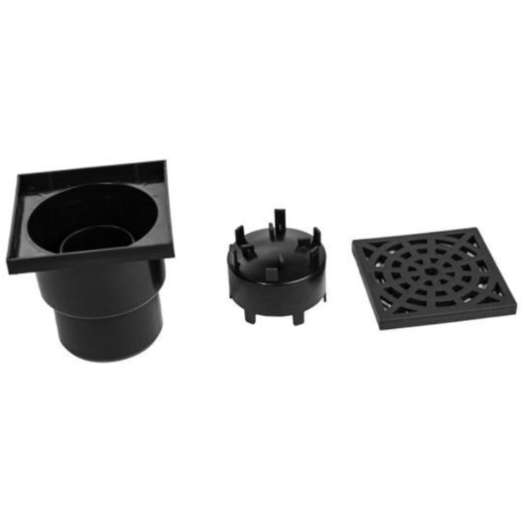 Gefa karm og rist, 150x150 mm, til rodvanding, Ø 110 mm