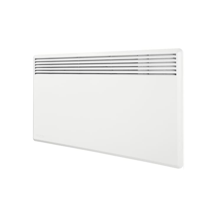 Nobø el-radiator frontvarme 400V/1000W, hvid, 15 m²