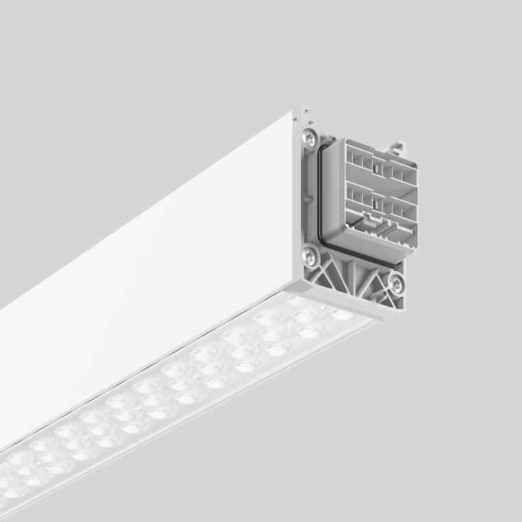 Linedo 21W 3350LM 840, vit, DALI