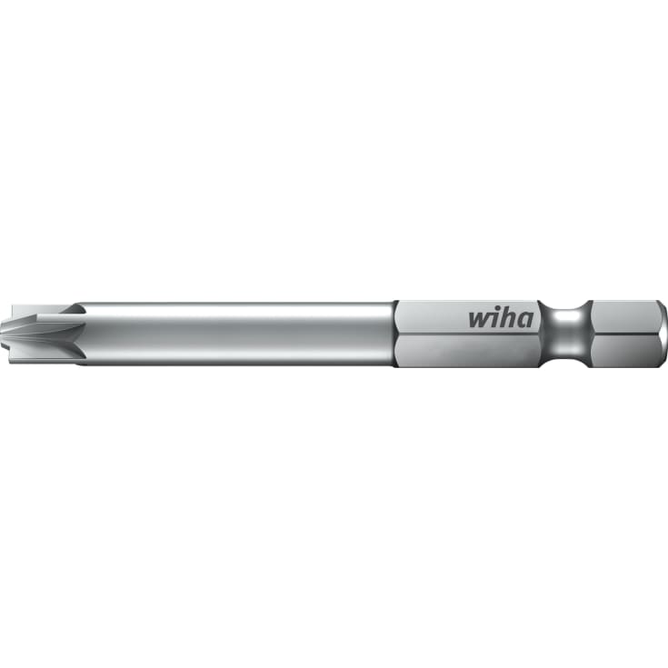 Wiha bits 70 mm, 1/4", SL/PZ2