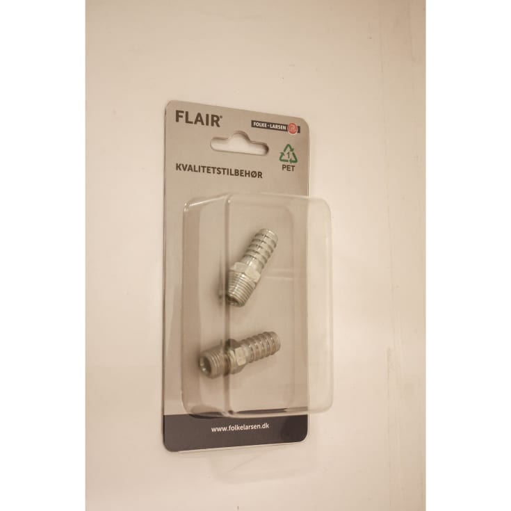 Flair slangkoppling 10 mm med 1/4" yttergänga