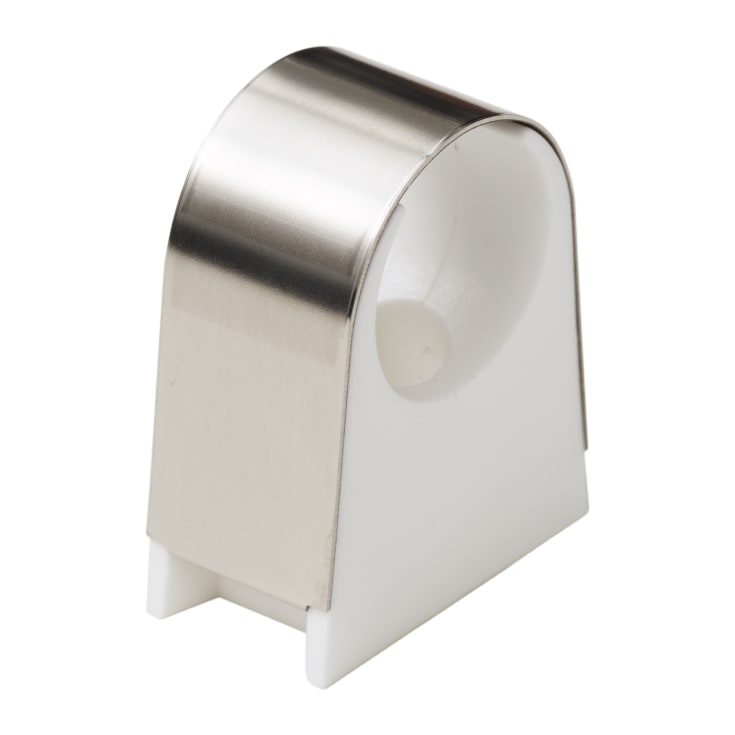 25 stk Ø12 mm 2click rørstøtte i rustfritt stål - 16 mm avstand til vegg