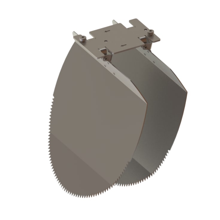 NI TX11 reline 250 mm PVC spjæld, unbrako