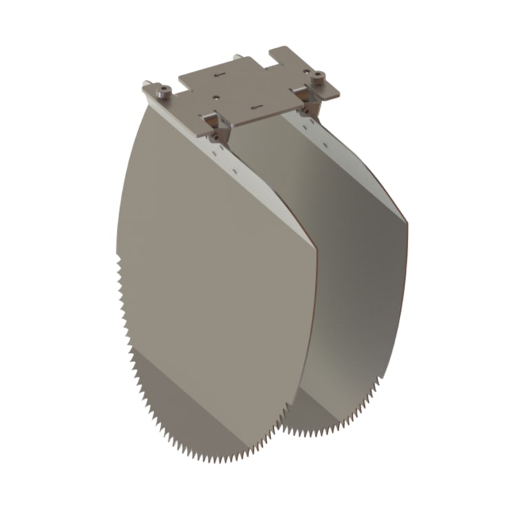 NI TX11 reline DN250 beton spjæld, unbrako