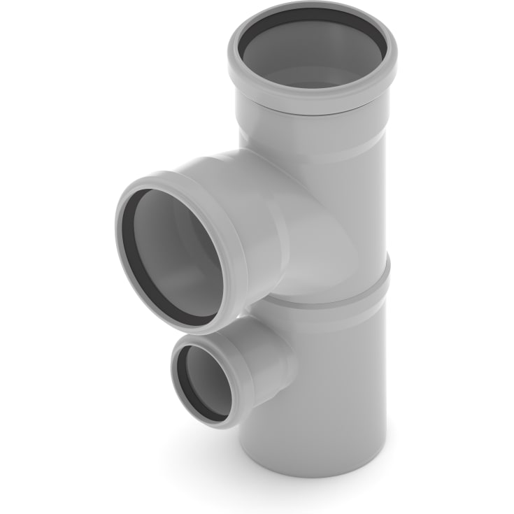 RAUSILENTO Dob.Gr.pipe Oneside Dn 110/110/50/87° Mf