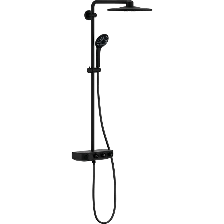 Grohe Rainshower SmartActive duschset, svart