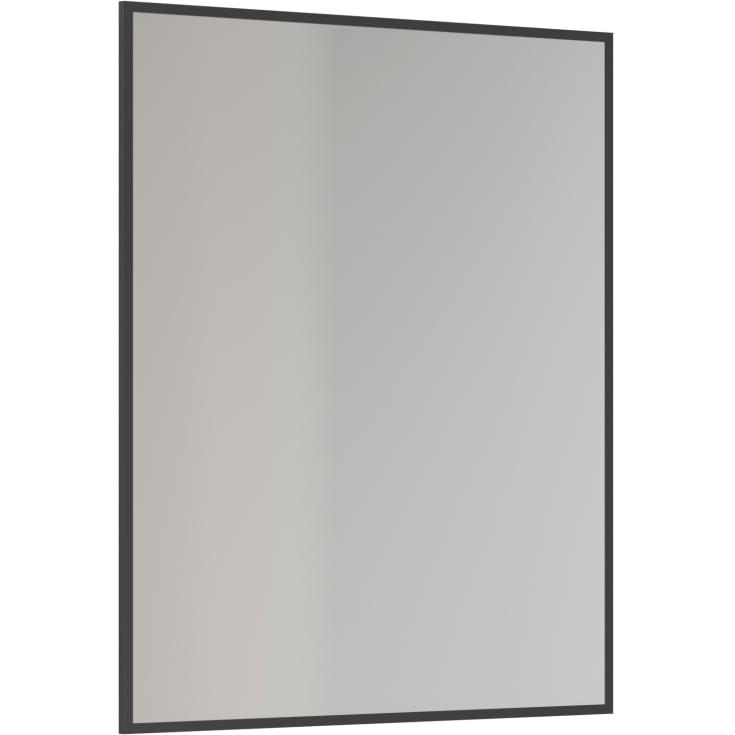 Dansani Mido+ Select spejl, 60,4x70,4 cm, sort