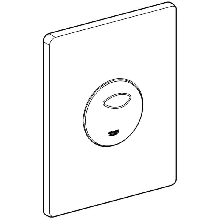 Grohe Skate betjeningsplade, krom