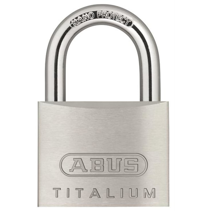 ABUS Titalium hængelås 64TI/50, enslukkende 6513