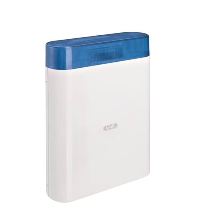 Trådført udendørs blå sirene