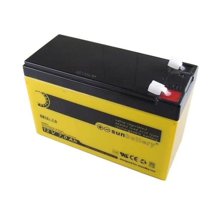 VdS-akkumulatorer 12 V 7 Ah