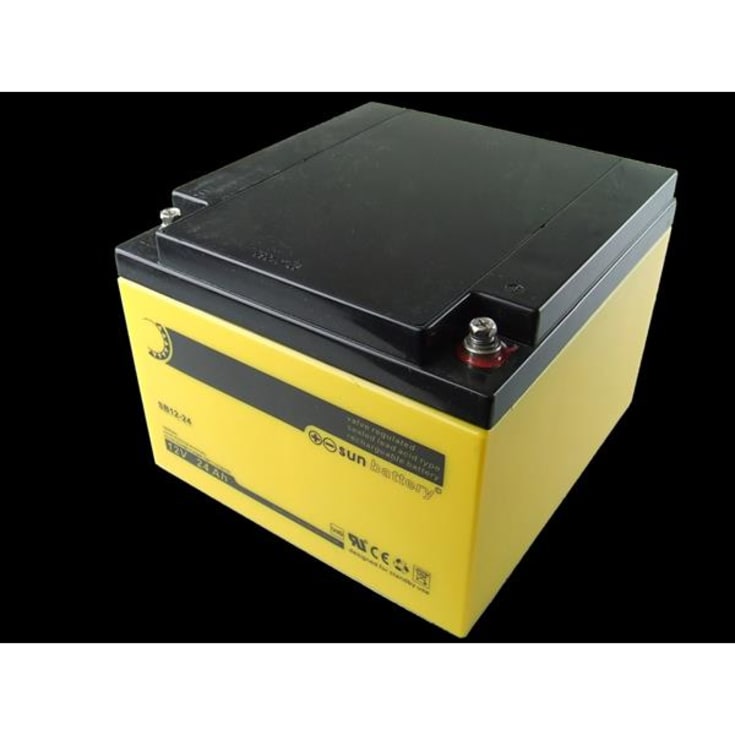 VdS batterier 12 V 24 Ah