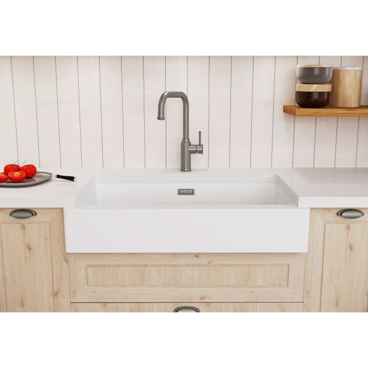 BLANCO VINTERA XL9 UXI køkkenvask 89,6x51 cm SILGRANIT® grå